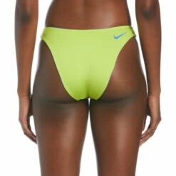 Nike - Women's Color Block Reversible Sling Bikini Bottom (Pacific Blue) -UK Swimsuit Sales 2024 nike womens color block reversible sling bikini bottom pacific blue 4