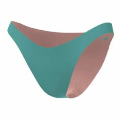 Nike - Women's Color Block Reversible Sling Bikini Bottom (Washed Teal) -UK Swimsuit Sales 2024 nike womens color block reversible sling bikini bottom washed teal 5