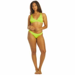 Nike - Women's Essential Cheeky Bottom (Atomic Green) -UK Swimsuit Sales 2024 nike womens essential cheeky bottom atomic green 6