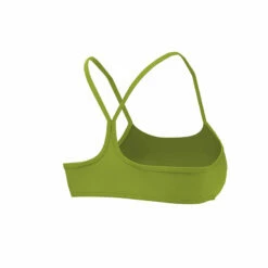 Nike - Women's Essential Racerback Bikini Top (Atomic Green) -UK Swimsuit Sales 2024 nike womens essential racerback bikini top atomic green 6