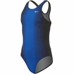 Nike - Fade Sting Fastback One Piece (Game Royal) -UK Swimsuit Sales 2024 nike womens fade sting fastback one piece game royal 6