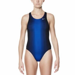Nike - Fade Sting Fastback One Piece (Game Royal) -UK Swimsuit Sales 2024 nike womens fade sting fastback one piece game royal 8