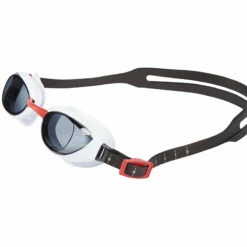Speedo - Aquapure Goggle - Red/Smoke -UK Swimsuit Sales 2024 speedo aquapure goggle red smoke 3