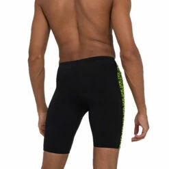 Speedo - Boomstar Splice Jammer - Black/Yellow -UK Swimsuit Sales 2024 speedo boomstar splice jammer black yellow 6