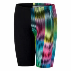 Speedo - Boys Hyperchromatic Allover Digital Jammer - Black/Red -UK Swimsuit Sales 2024 speedo boys hyperchromatic allover digital jammer black red 6