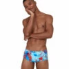 Speedo - ColourSplash Placement Digi 14cm Brief -UK Swimsuit Sales 2024 speedo coloursplash placement digi 14cm brief 1