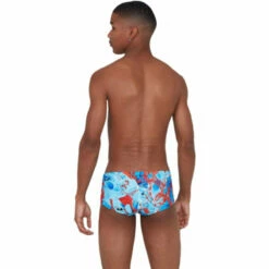 Speedo - ColourSplash Placement Digi 14cm Brief -UK Swimsuit Sales 2024 speedo coloursplash placement digi 14cm brief 3
