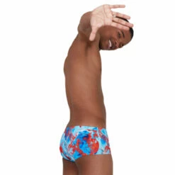 Speedo - ColourSplash Placement Digi 14cm Brief -UK Swimsuit Sales 2024 speedo coloursplash placement digi 14cm brief 4
