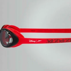 Speedo - Disney "Mickey Mouse" Illusion Junior Goggle - Red/Smoke -UK Swimsuit Sales 2024 speedo disney mickey mouse illusion junior goggle red smoke 4