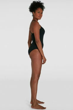 Speedo - Essential Endurance Plus Kickback Swimsuit - Black -UK Swimsuit Sales 2024 speedo essential endurance plus kickback swimsuit black 12