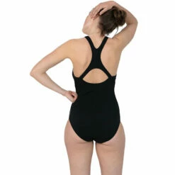 Speedo - Essential Endurance Plus Kickback Swimsuit - Black -UK Swimsuit Sales 2024 speedo essential endurance plus kickback swimsuit black 4