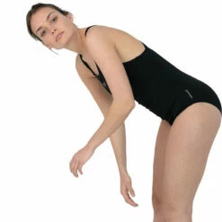 Speedo - Essential Endurance Plus Kickback Swimsuit - Black -UK Swimsuit Sales 2024 speedo essential endurance plus kickback swimsuit black 7