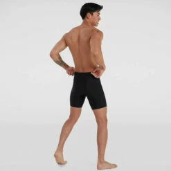 Speedo - Essentials Endurance + Jammer - Black -UK Swimsuit Sales 2024 speedo essentials endurance jammer black 9