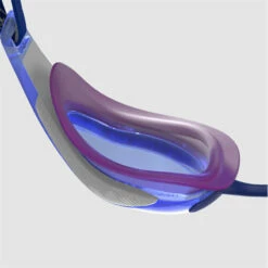 Speedo - Fastskin Hyper Elite Adult Goggles - Blue/Pink/White -UK Swimsuit Sales 2024 speedo fastskin hyper elite adult goggles blue pink white 4