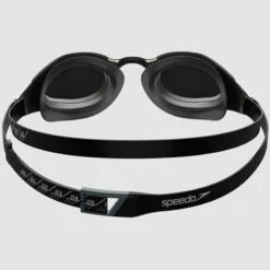 Speedo - Fastskin Hyper Elite Mirror Adult Goggles - Black/Silver -UK Swimsuit Sales 2024 speedo fastskin hyper elite mirror adult goggles black grey silver 3