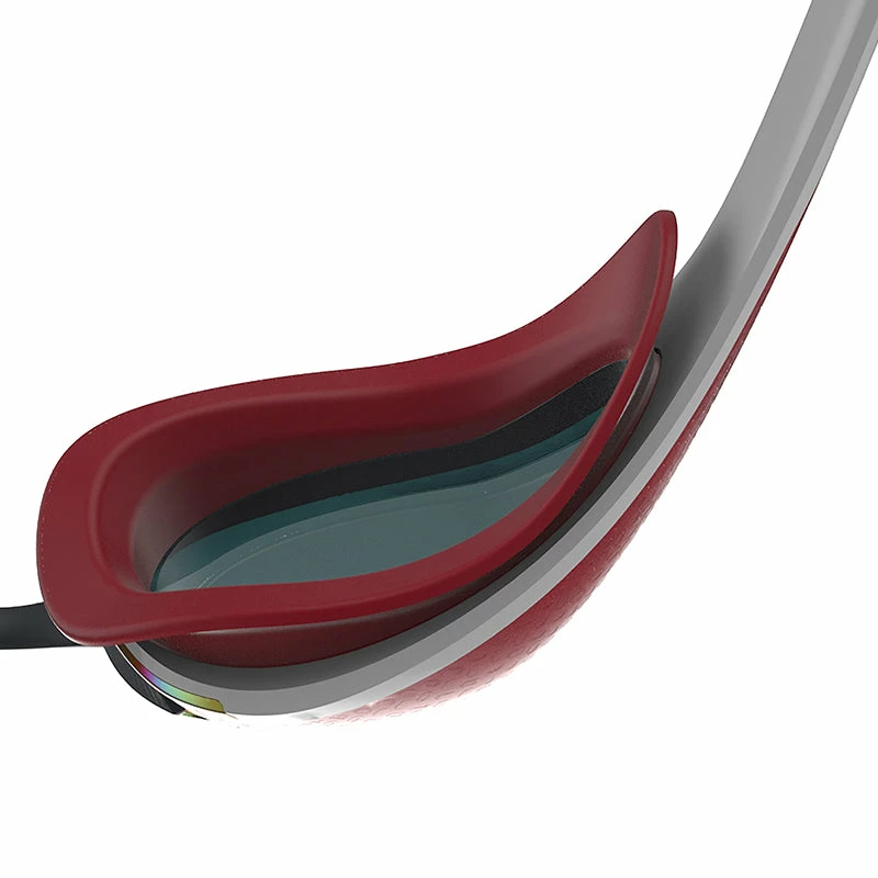 Speedo - Fastskin Pure Focus Mirror Goggle - White/Red 5 Speedo - Fastskin Pure Focus Mirror Goggle - White/Red - Image 3