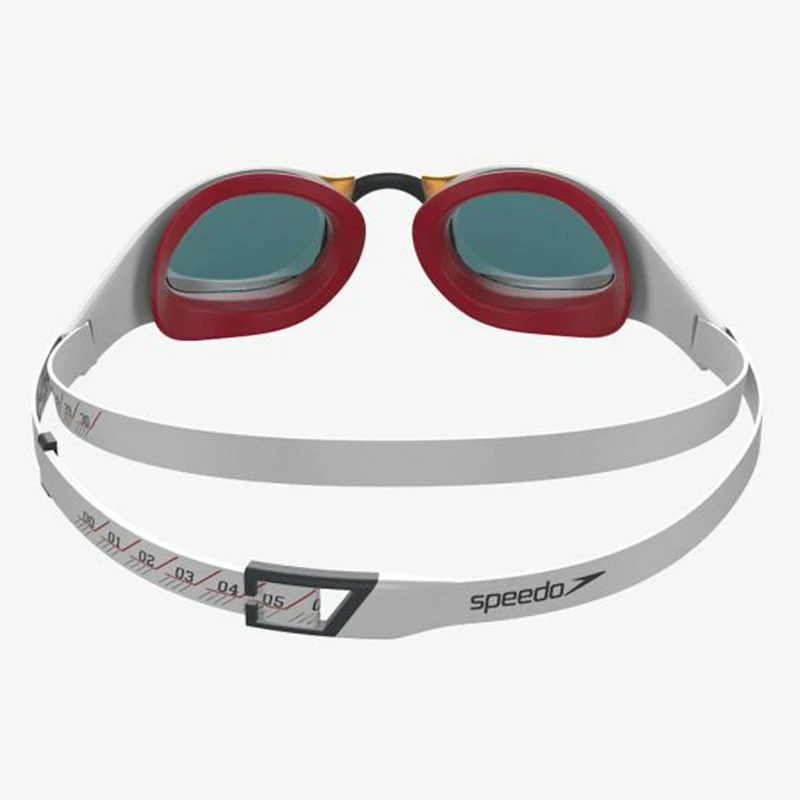 Speedo - Fastskin Pure Focus Mirror Goggle - White/Red 6 Speedo - Fastskin Pure Focus Mirror Goggle - White/Red - Image 4