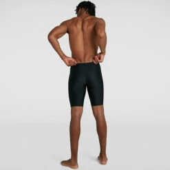 Speedo - Hexagonal Tech Placement Jammer - Black/Grey -UK Swimsuit Sales 2024 speedo hexagonal tech placement jammer black grey 4