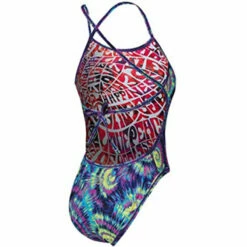 Speedo - Hippy Explosion Flip Reverse Swimsuit - Navy/Chroma Blue/Neon Orchid/Aquasplash -UK Swimsuit Sales 2024 speedo hippy explosion flip reverse swimsuit navy chroma blue neon orchid aquasplash 5