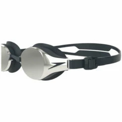 Speedo - Hydropure Mirror Goggles – Black/Silver -UK Swimsuit Sales 2024 speedo hydropure mirror goggles black silver 2