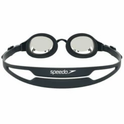 Speedo - Hydropure Mirror Goggles – Black/Silver -UK Swimsuit Sales 2024 speedo hydropure mirror goggles black silver 3
