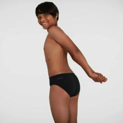 Speedo - Junior Essential Endurance+ 6.5cm Brief - Black -UK Swimsuit Sales 2024 speedo junior essential endurance 6 5cm brief black 4