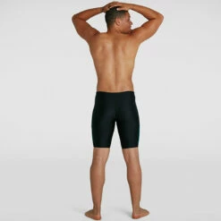 Speedo - Men's Dive Jammer - Black/Grey/Blue -UK Swimsuit Sales 2024 speedo mens dive jammer black grey blue 5