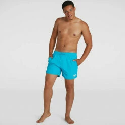 Speedo - Men's Essentials 16" Watershort - Blue -UK Swimsuit Sales 2024 speedo mens essentials 16 watershort blue 1 5