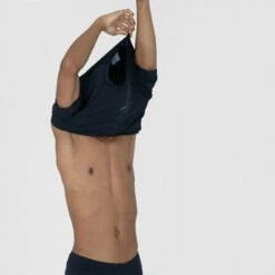 Speedo - Mens Short Sleeve Rash Top - Navy -UK Swimsuit Sales 2024 speedo mens short sleeve rash top navy 7