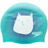 Speedo - Reversible Silicone Hat Junior - Green/Purple -UK Swimsuit Sales 2024 speedo reversible silicone hat junior green purple 1