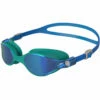 Speedo - Virtue Mirror Female Goggle - Green/Blue -UK Swimsuit Sales 2024 speedo virtue mirror female goggle green blue 1