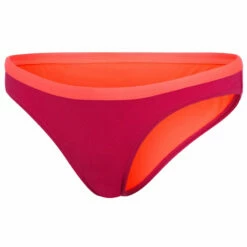 Speedo - Women's Solid Waistband Brief - Red/Red -UK Swimsuit Sales 2024 speedo womens solid waistband brief red red 7