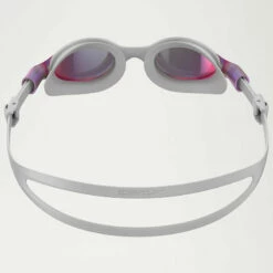 Speedo - Women's Virtue Mirror Goggles - White/Purple -UK Swimsuit Sales 2024 speedo womens virtue mirror goggles white gold 3