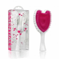 Tangle Angel Essentials - Hair Brush White / Fuchsia -UK Swimsuit Sales 2024 tangle angel essentials hair brush white fuchsia 3
