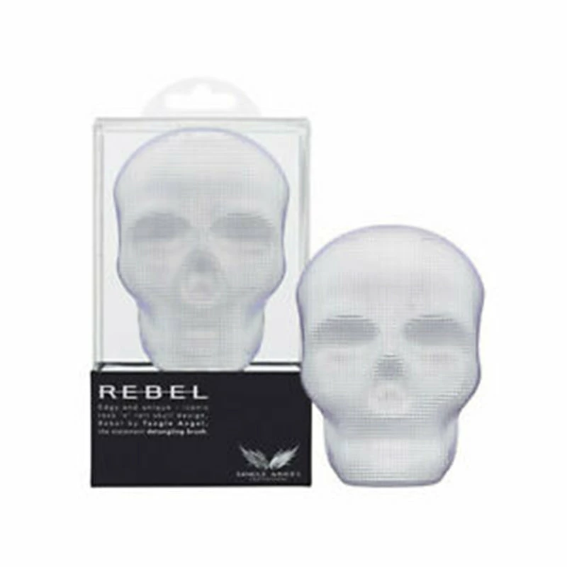 Tangle Angel Rebel - Hair Brush White Chrome 4 Tangle Angel Rebel - Hair Brush White Chrome - Image 2