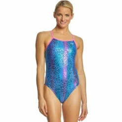 The Finals - Big Cat Foil Wingback Swimsuit