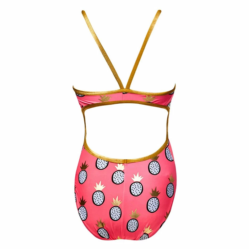 The Finals Funnies - Kingston Foil Flutterback Girls Swimsuit 4 The Finals Funnies - Kingston Foil Flutterback Girls Swimsuit - Image 2