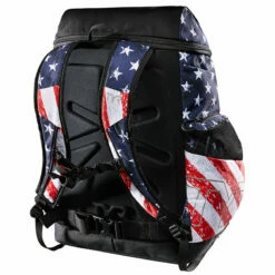 New Arrival -UK Swimsuit Sales 2024 tyr alliance 45l backpack star spangled print red white blue 2