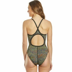 TYR - Atomic Diamondfit Ladies Swimsuit - Black/Multi -UK Swimsuit Sales 2024 tyr atomic diamondfit ladies swimsuit black multi 3