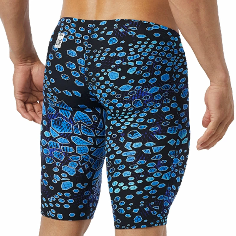 TYR - Avictor® Venom Mens Jammer Swimsuit - Black/Blues 4 TYR - Avictor® Venom Mens Jammer Swimsuit - Black/Blues - Image 2