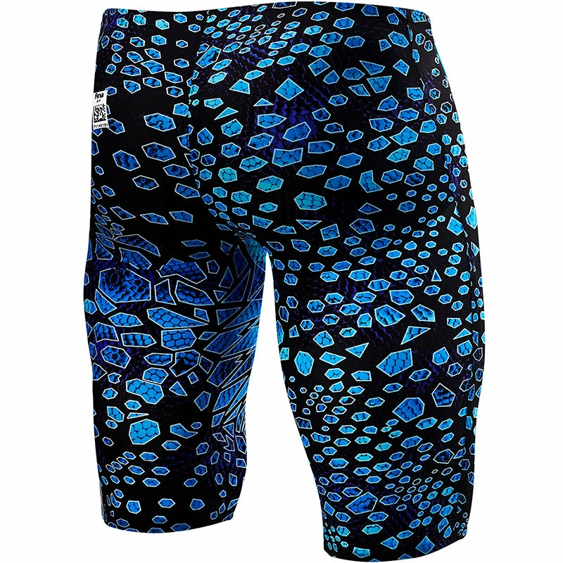 TYR - Avictor® Venom Mens Jammer Swimsuit - Black/Blues 6 TYR - Avictor® Venom Mens Jammer Swimsuit - Black/Blues - Image 4