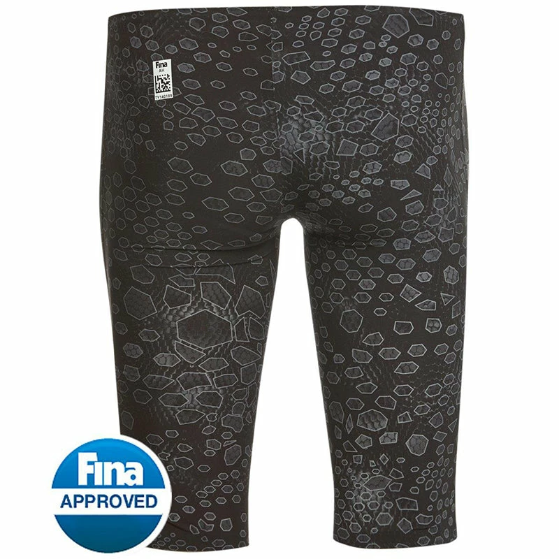 TYR - Avictor® Venom Mens Jammer Swimsuit - Black/Grey 8 TYR - Avictor® Venom Mens Jammer Swimsuit - Black/Grey - Image 6