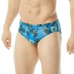TYR - Azoic Male Training Allover Racer Durafast Briefs