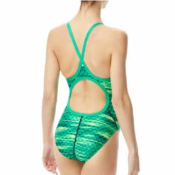 TYR - Castaway Diamondfit Ladies Swimsuit - Green -UK Swimsuit Sales 2024 tyr castaway diamondfit ladies swimsuit green 7