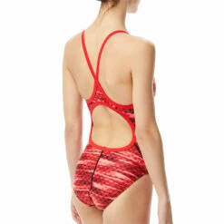 TYR - Castaway Diamondfit Ladies Swimsuit - Red -UK Swimsuit Sales 2024 tyr castaway diamondfit ladies swimsuit red 7