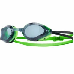 TYR - Edge-X Racing Adult Goggles - Black/Green