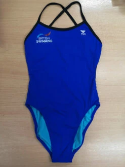 TYR - GB British Swimming Trinityfit Ladies Swimsuit - Royal Blue -UK Swimsuit Sales 2024 tyr gb british swimming trinityfit ladies one piece swimsuit royal 478 5
