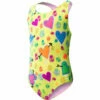 TYR - Heart Beat Maxi Fit Girls Swimsuit - Yellow -UK Swimsuit Sales 2024 tyr girls swimwear heart beat yellow maxi fit 1