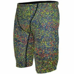 TYR - Men’s Atomic All Over Jammer Swimsuit - Black/Multi -UK Swimsuit Sales 2024 tyr men s atmoic all over jammer swimsuit black multi 3