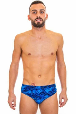 TYR - Men’s Glacial All Over Racer Swimsuit - Blue -UK Swimsuit Sales 2024 tyr men s glacial all over racer swimsuit blue 5